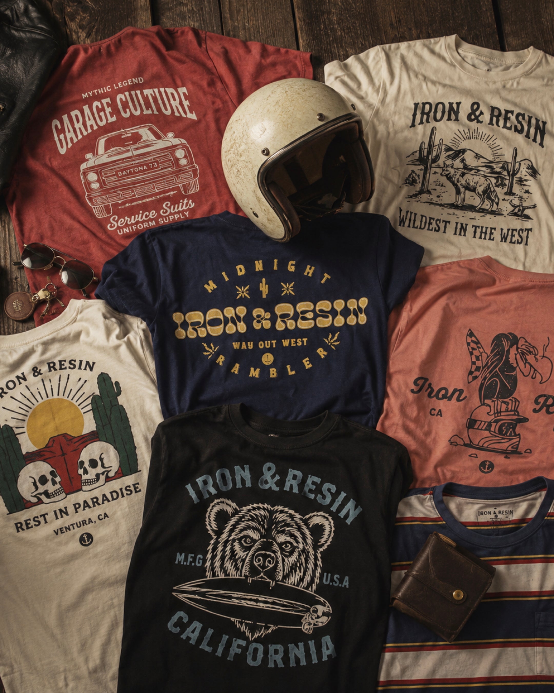 Daytona 73 et iron & resin dans la collection Lifestyle