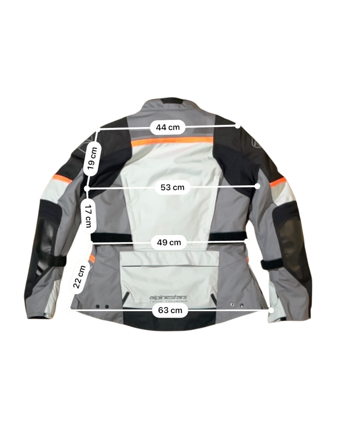ALPINESTARS STELLA ANDES V3 GRIS - XL