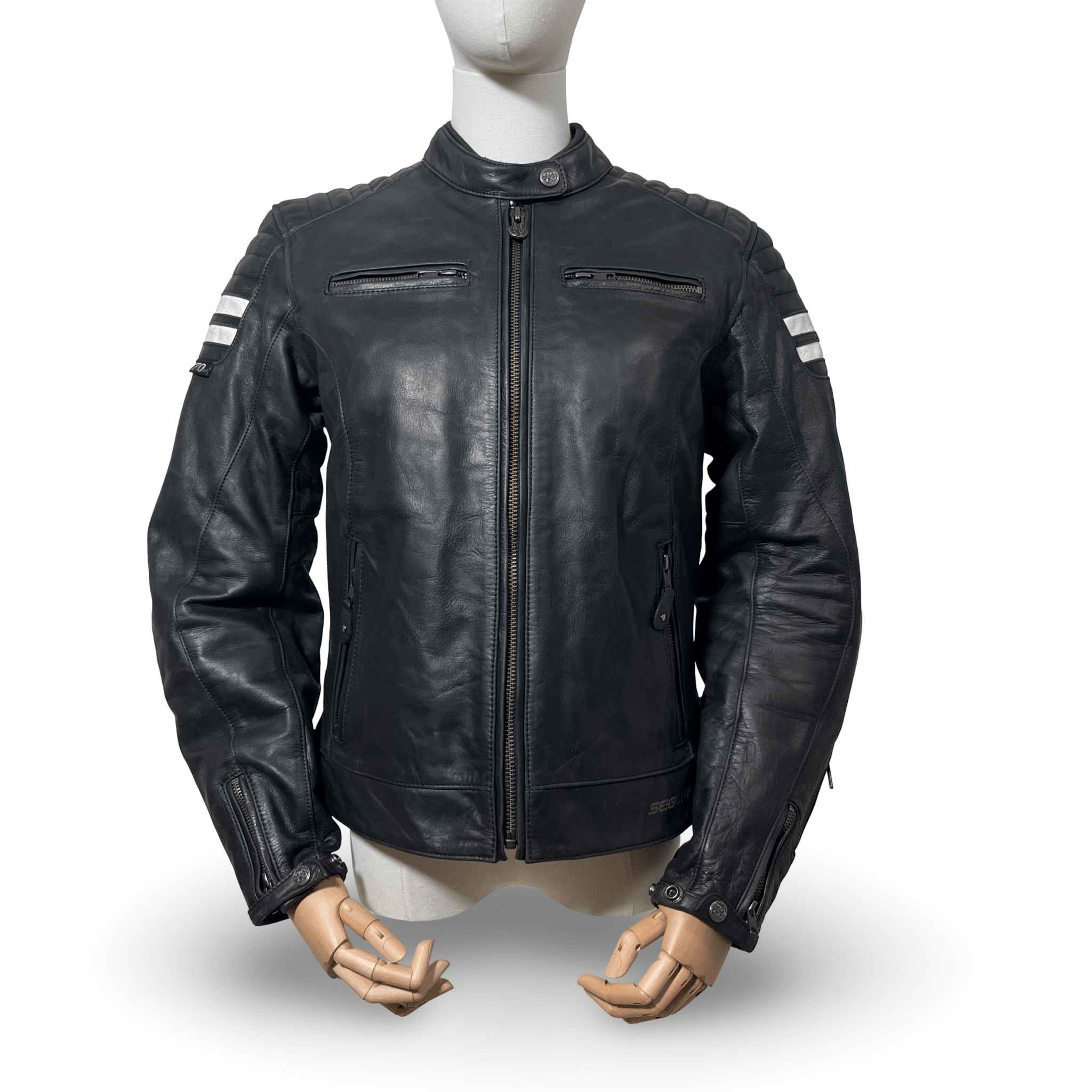 Blouson moto SEGURA STRIPE L Femme seconde main