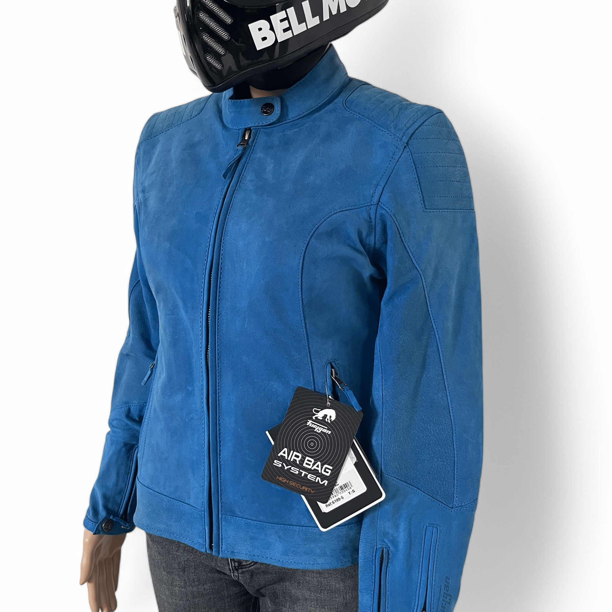 Blouson moto en cuir Furygan Debbie S Femme – Excellent état – Seconde main