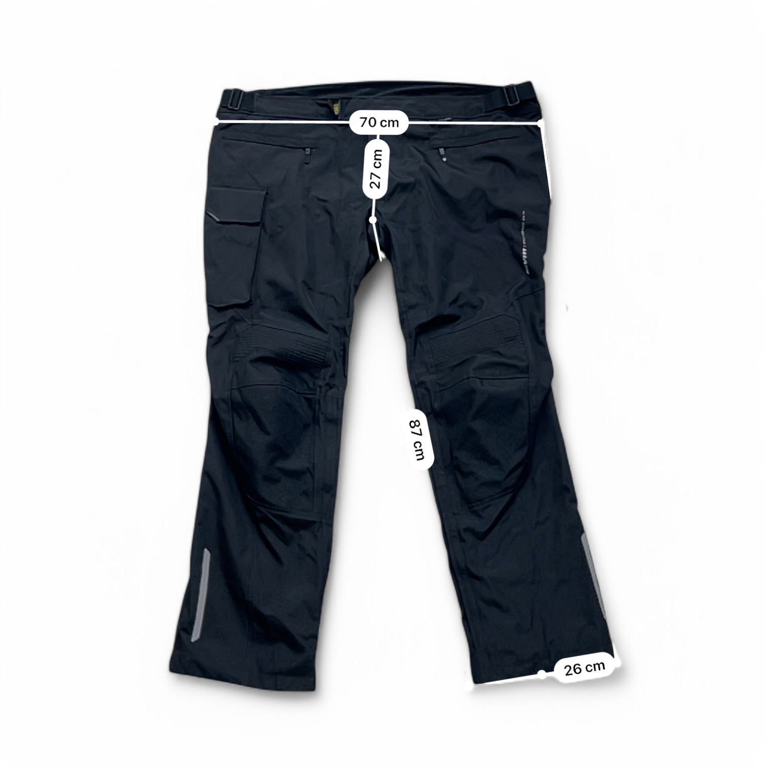 Mesures et guide des tailles en cm Pantalon moto REV’IT Enterprise 2 6XL Homme – Excellent état