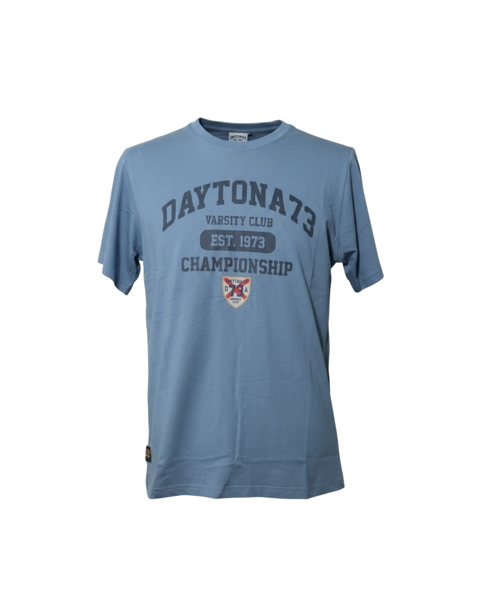 DAYTONA 73 - T SHIRT VARSITY CLUB BLEU