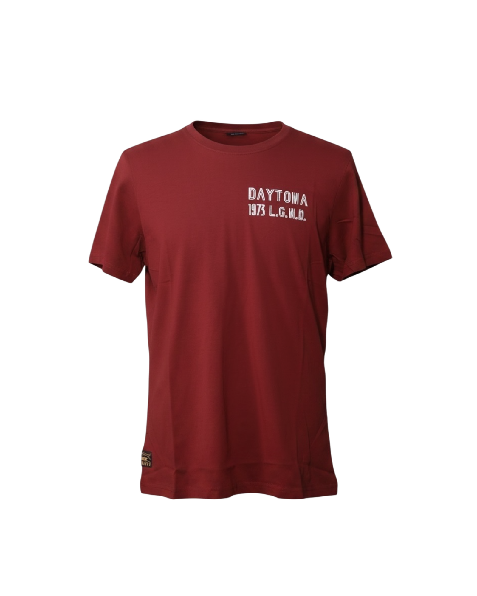 DAYTONA 73 - T SHIRT LEGEND BORDEAUX