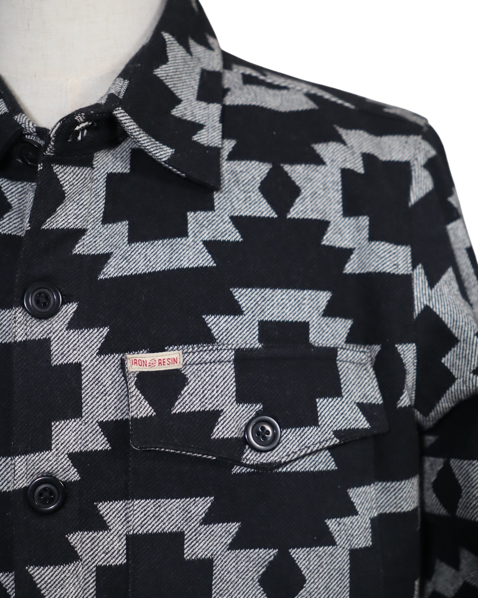 IRON & RESIN - VESTE MATELASSE TOWN - M