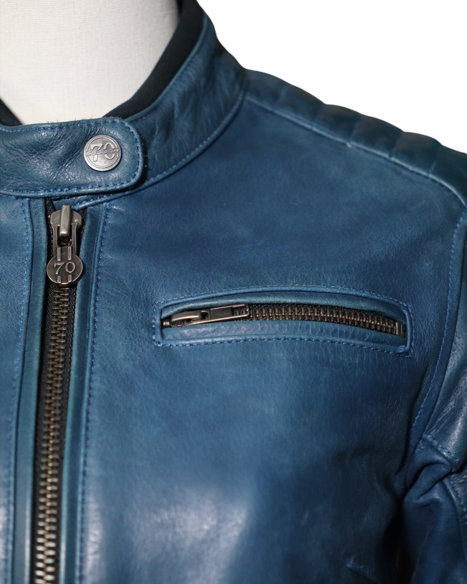 SEGURA LADY RETRO BLEU - T0/XS