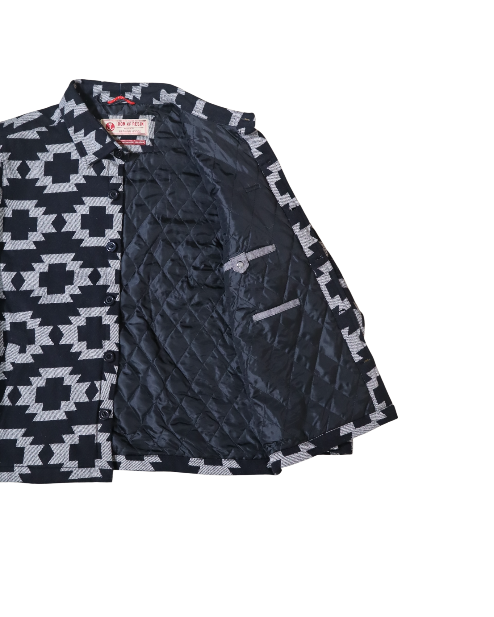 IRON & RESIN - VESTE MATELASSE TOWN - M