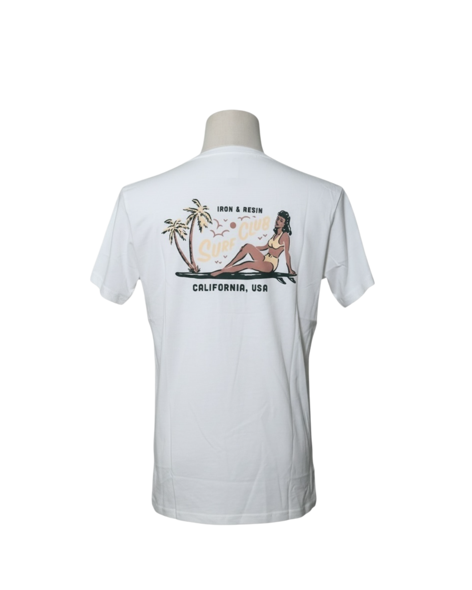 IRON & RESIN - T SHIRT SURF CLUB - XS