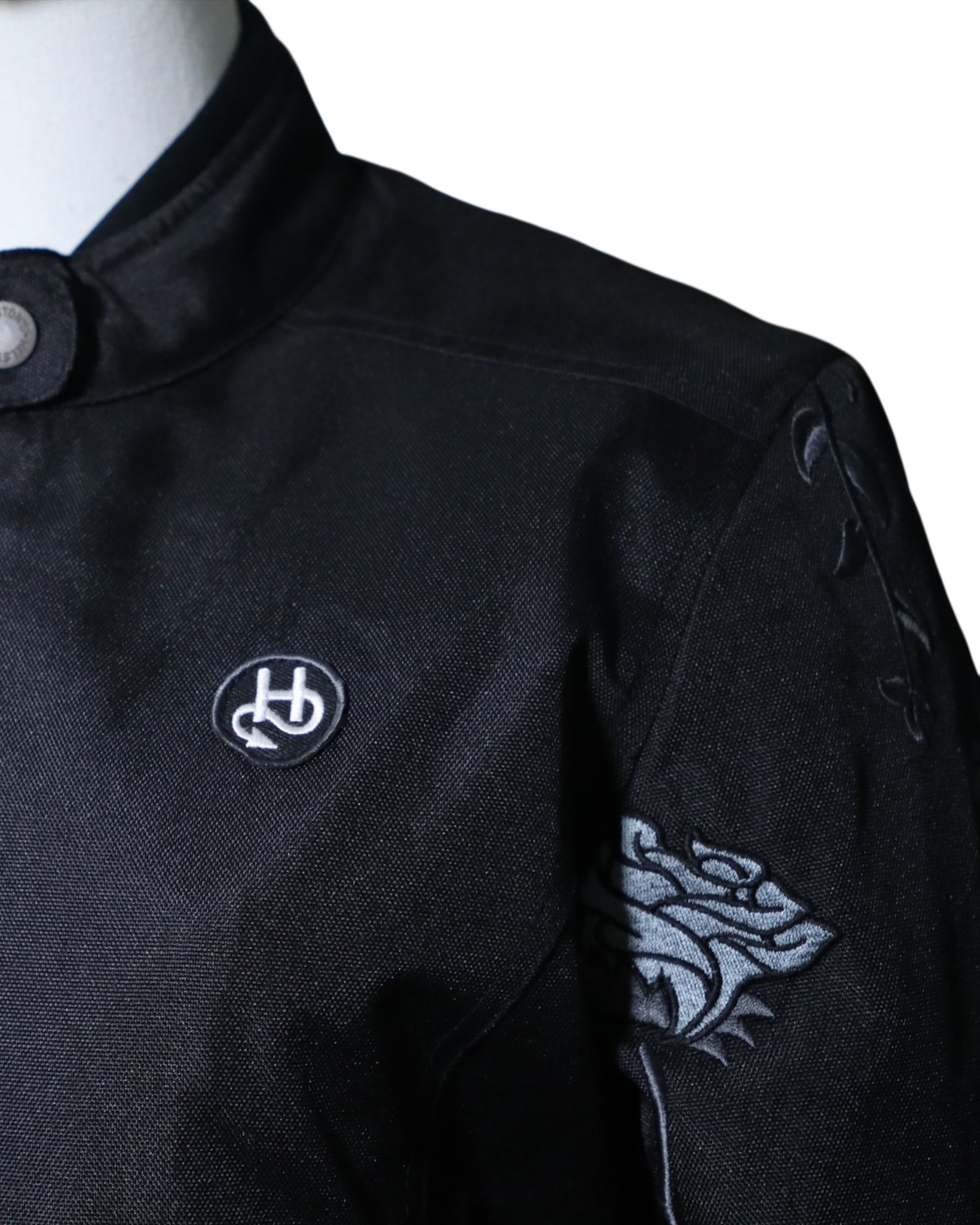 HELSTONS ROSA TISSU TECH NOIR - L