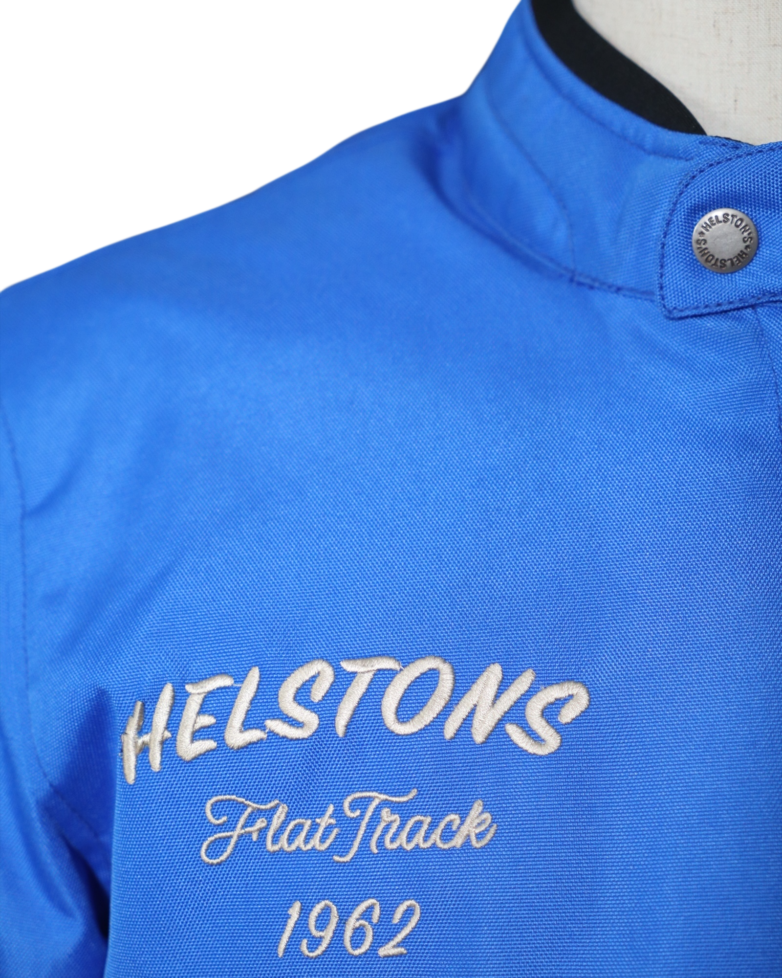 HELSTONS NASHVILLE CUIR BLEU CIEL - L