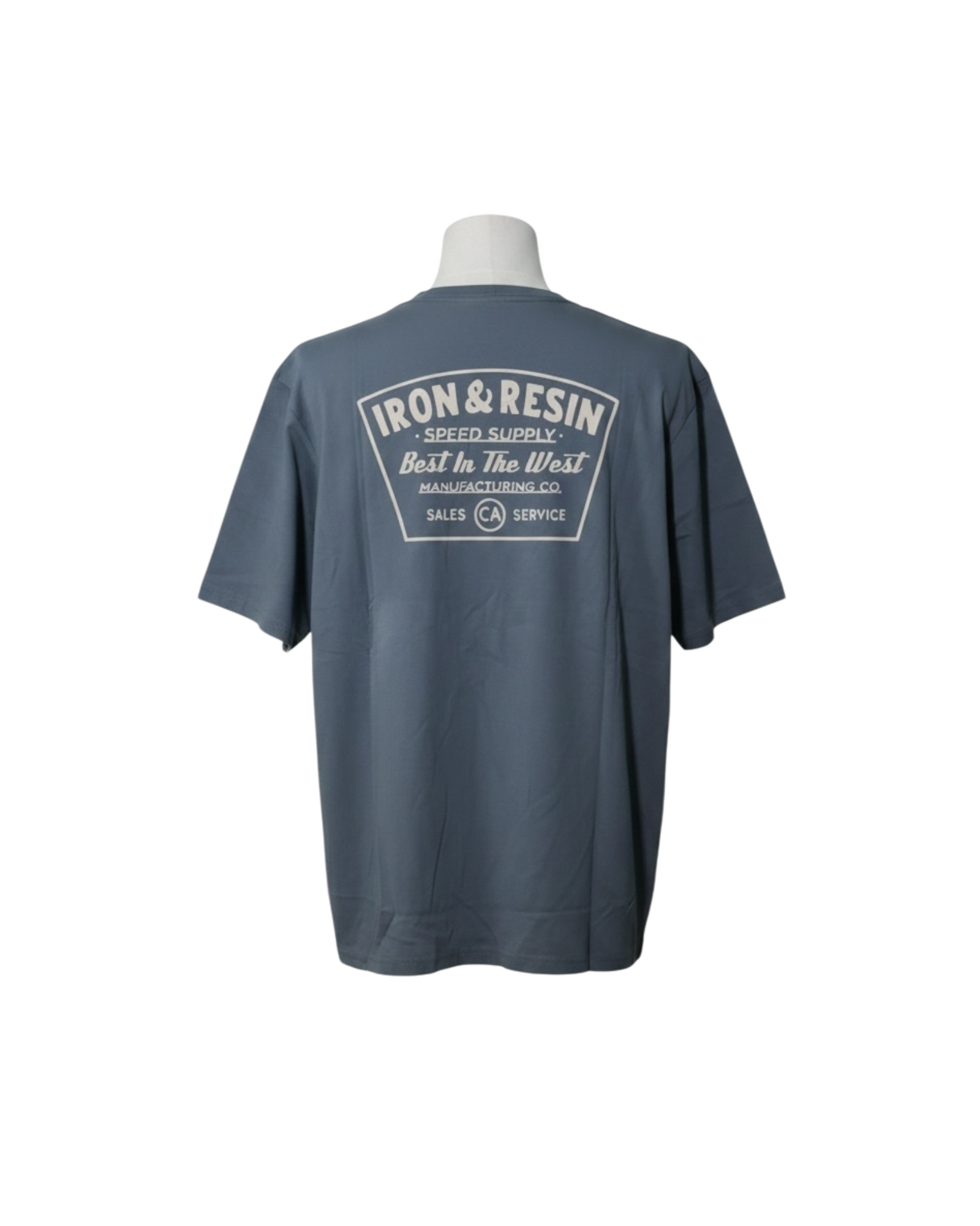 IRON & RESIN - T SHIRT SPEED SUPPLY GRIS - XXL