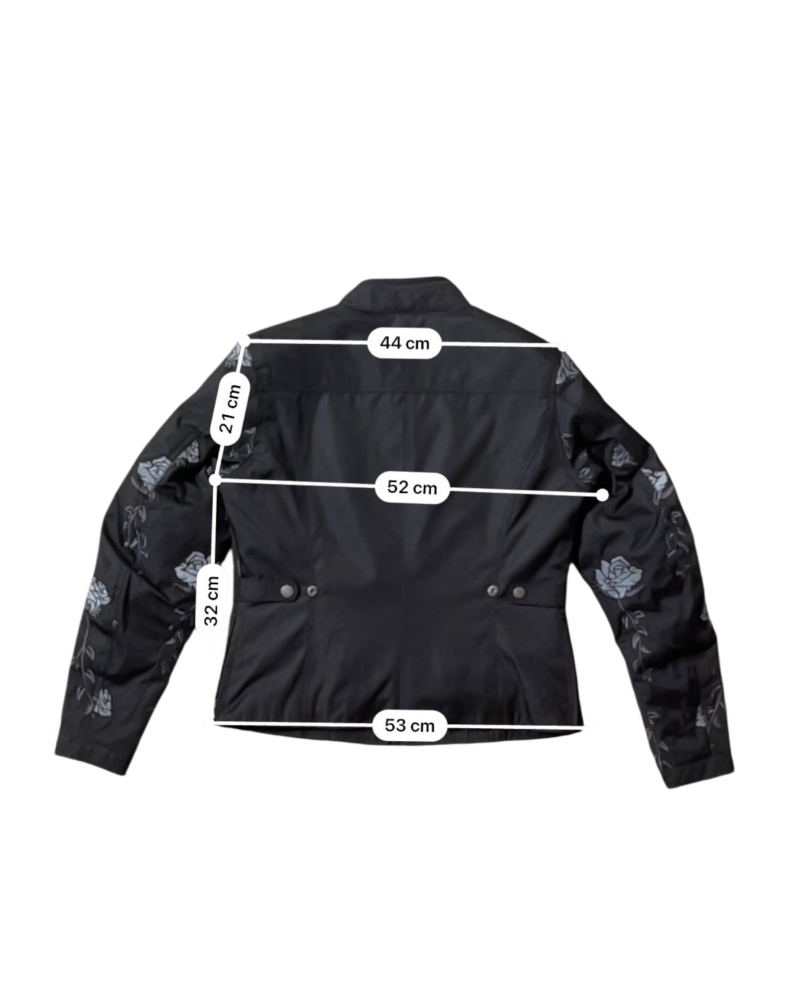 HELSTONS ROSA TISSU TECH NOIR - L
