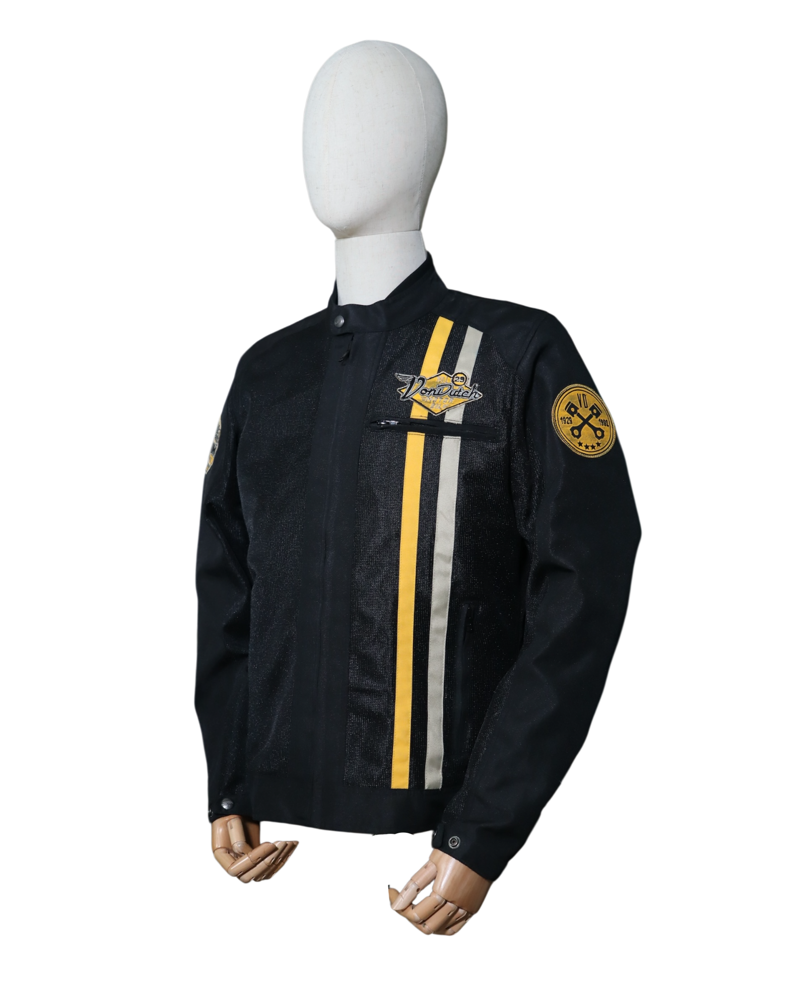 HELSTONS SPEED RACER AIR T-MESH NOIR - L