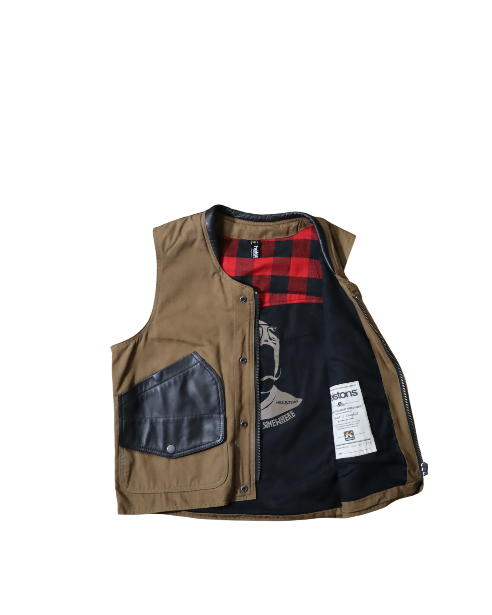 HELSTONS GILET WEST - L