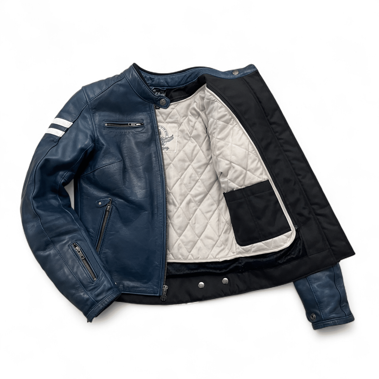SEGURA RETRO XS/T0 BLEU - Femme - blouson seconde main