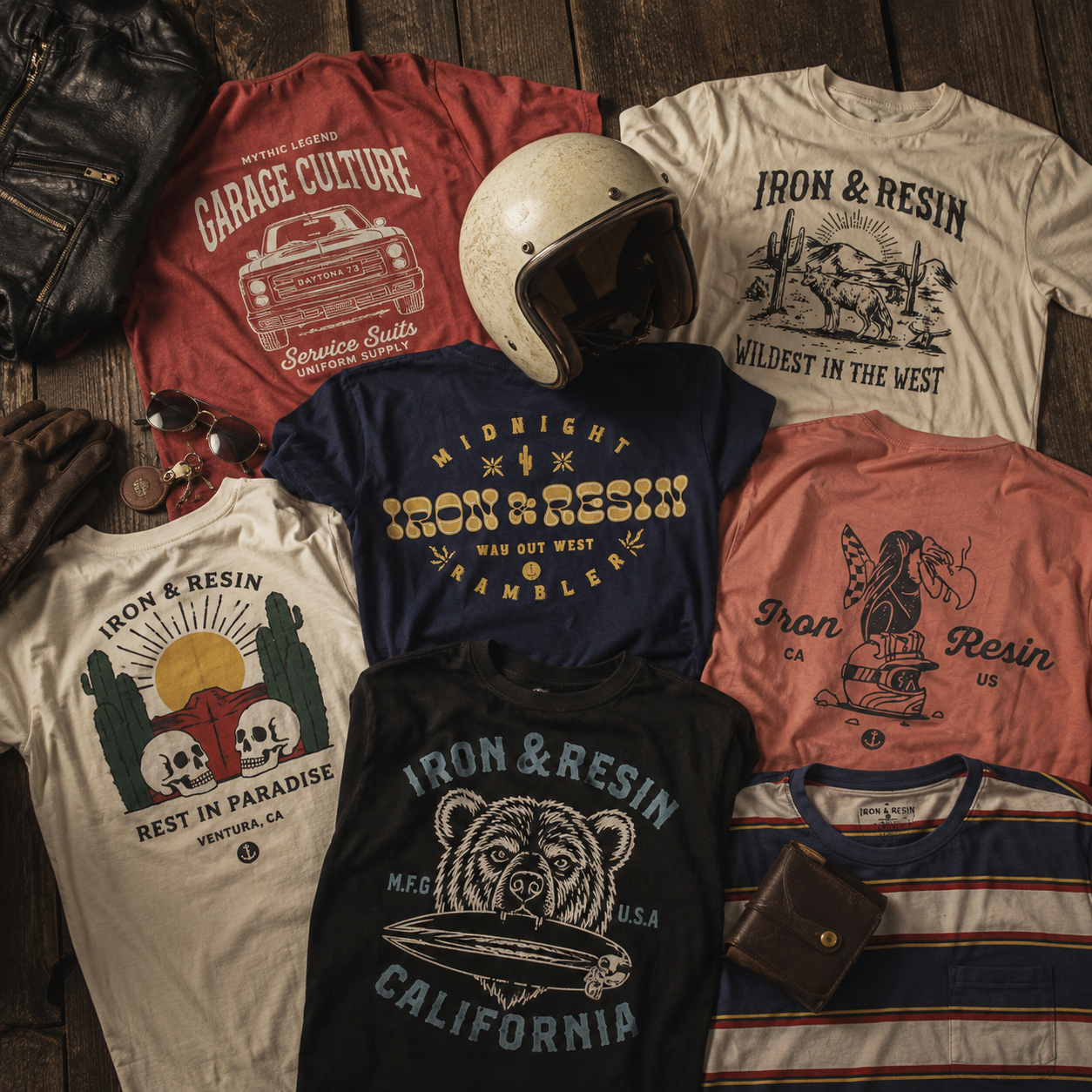 Pourquoi Sunset Rider intègre Iron & Resin et Daytona 73 dans sa collection Lifestyle
