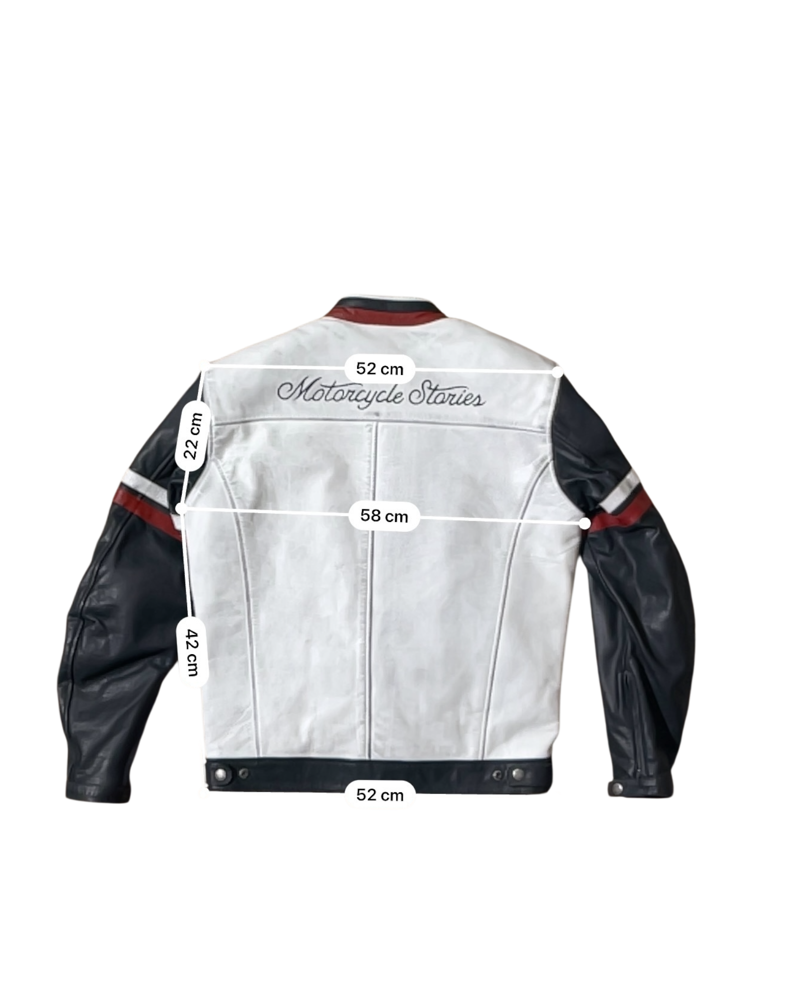 HELSTONS V SERIE CUIR RAG BLEU BLANC - L