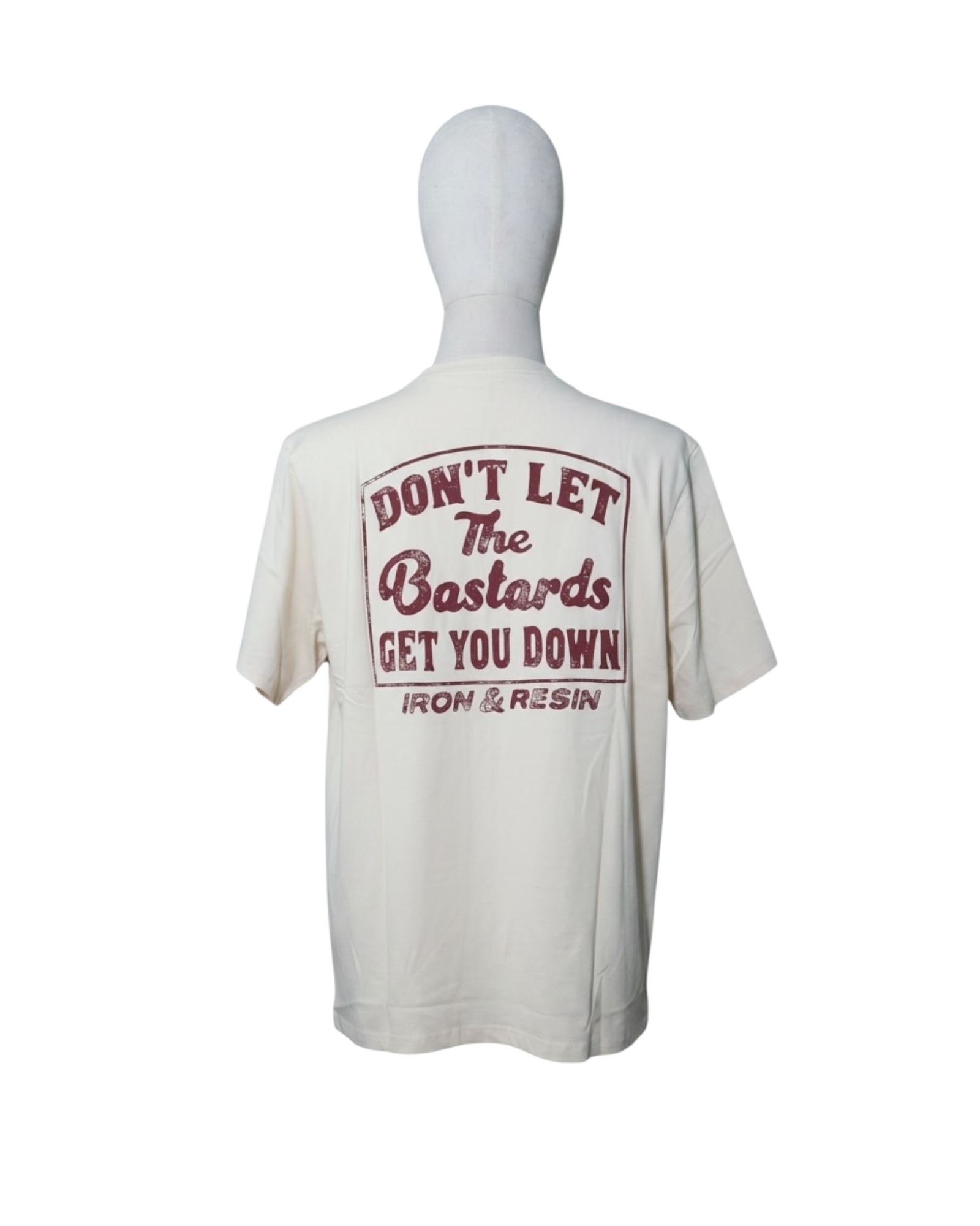 IRON & RESIN - T SHIRT BASTARD - XL