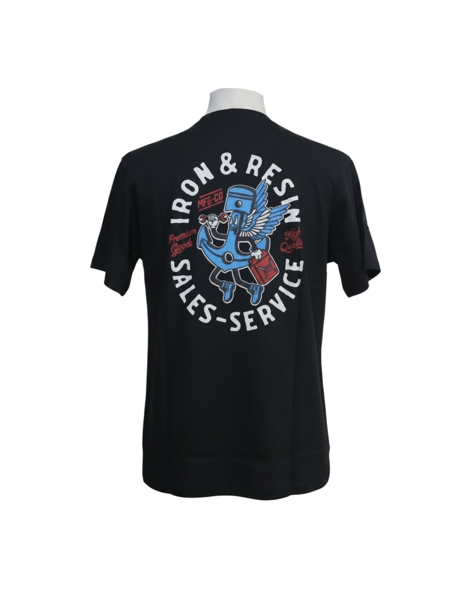 IRON & RESIN - T SHIRT BEST FRIEND NOIR - M