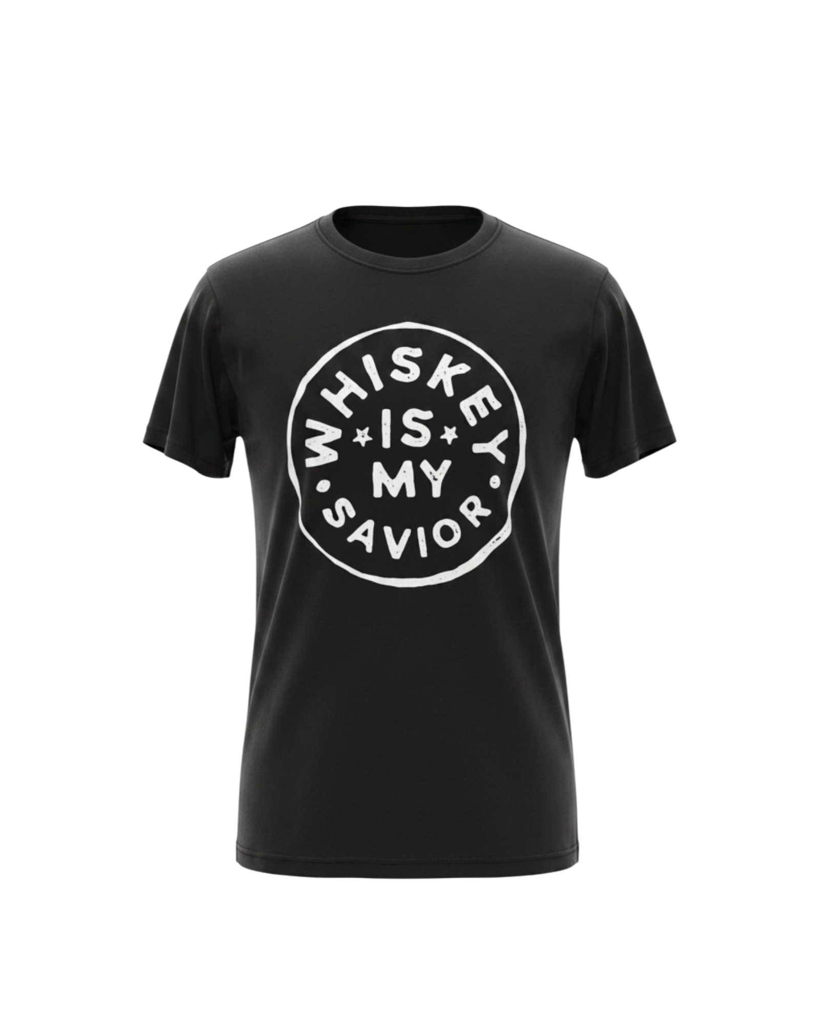 IRON & RESIN - T SHIRT WHISKEY BLACK