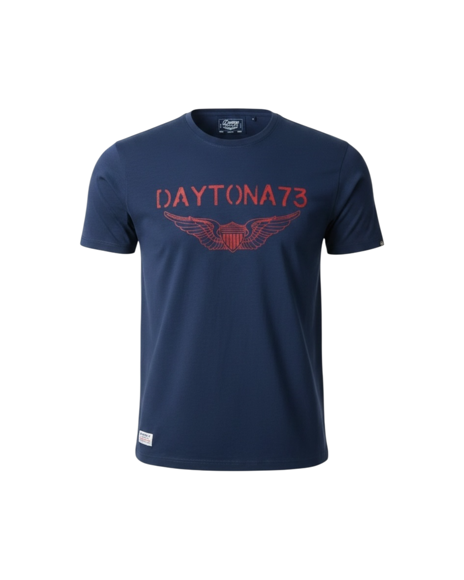 DAYTONA 73 T-SHIRT AMERICAN BLEU