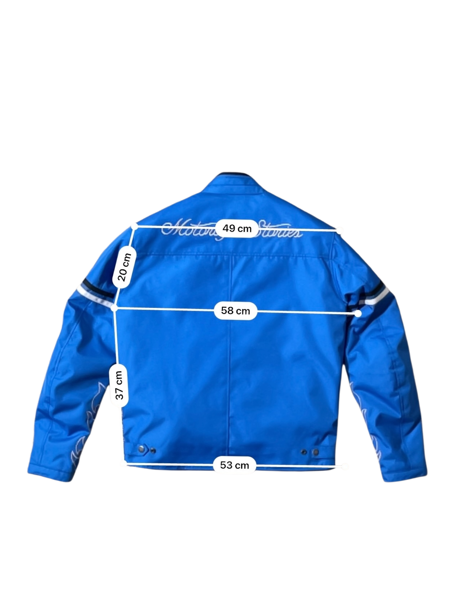 HELSTONS NASHVILLE CUIR BLEU CIEL - L