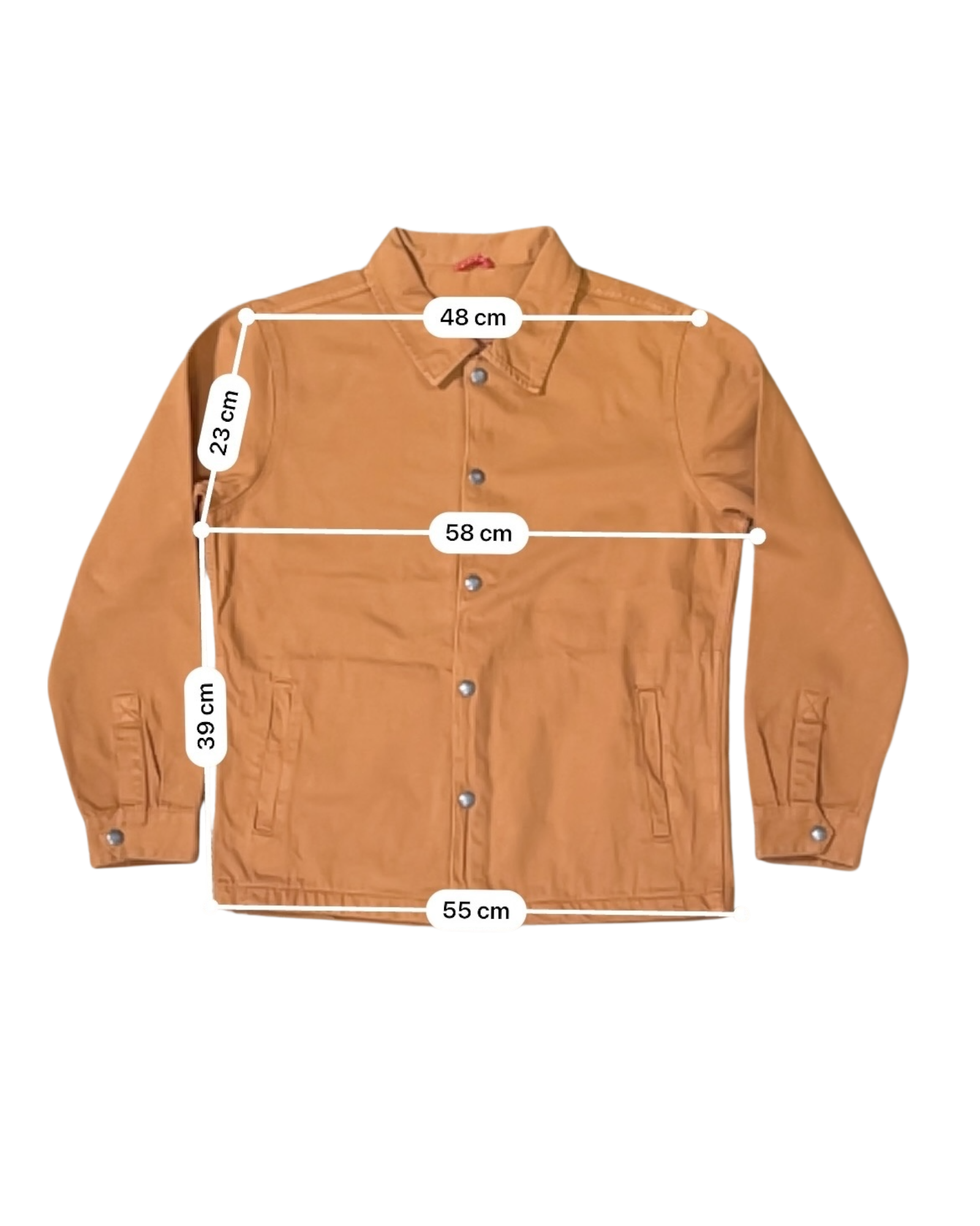 IRON & RESIN - VESTE CAMEL - M