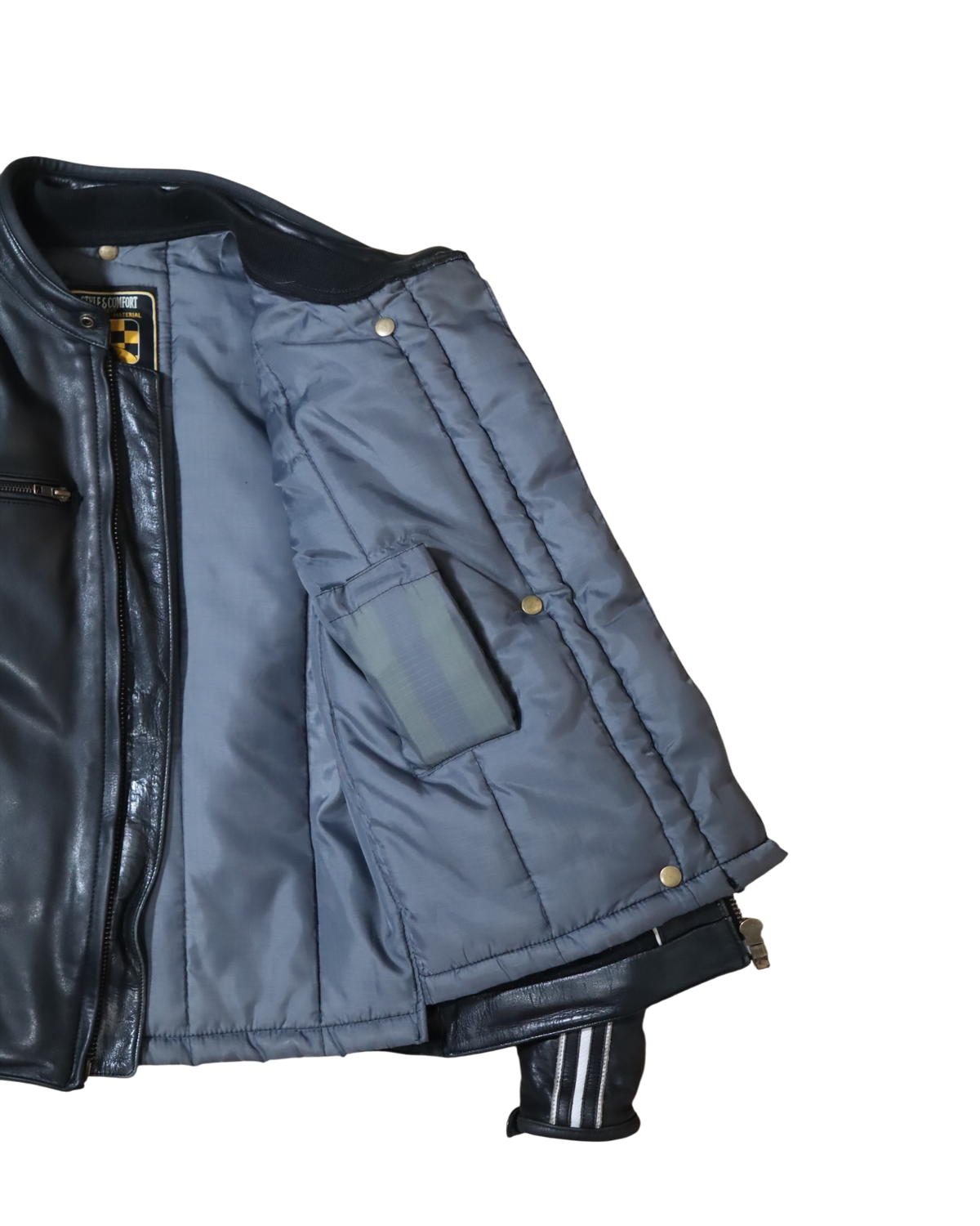 HELSTONS CUIR ACE NOIR - M