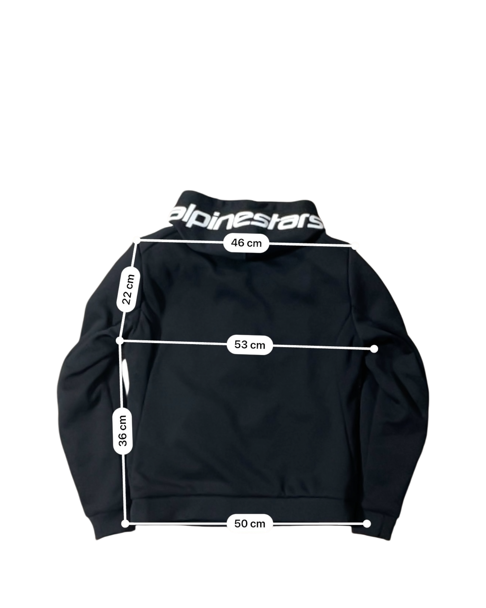 ALPINESTARS HOODIE CHROME V2 - M