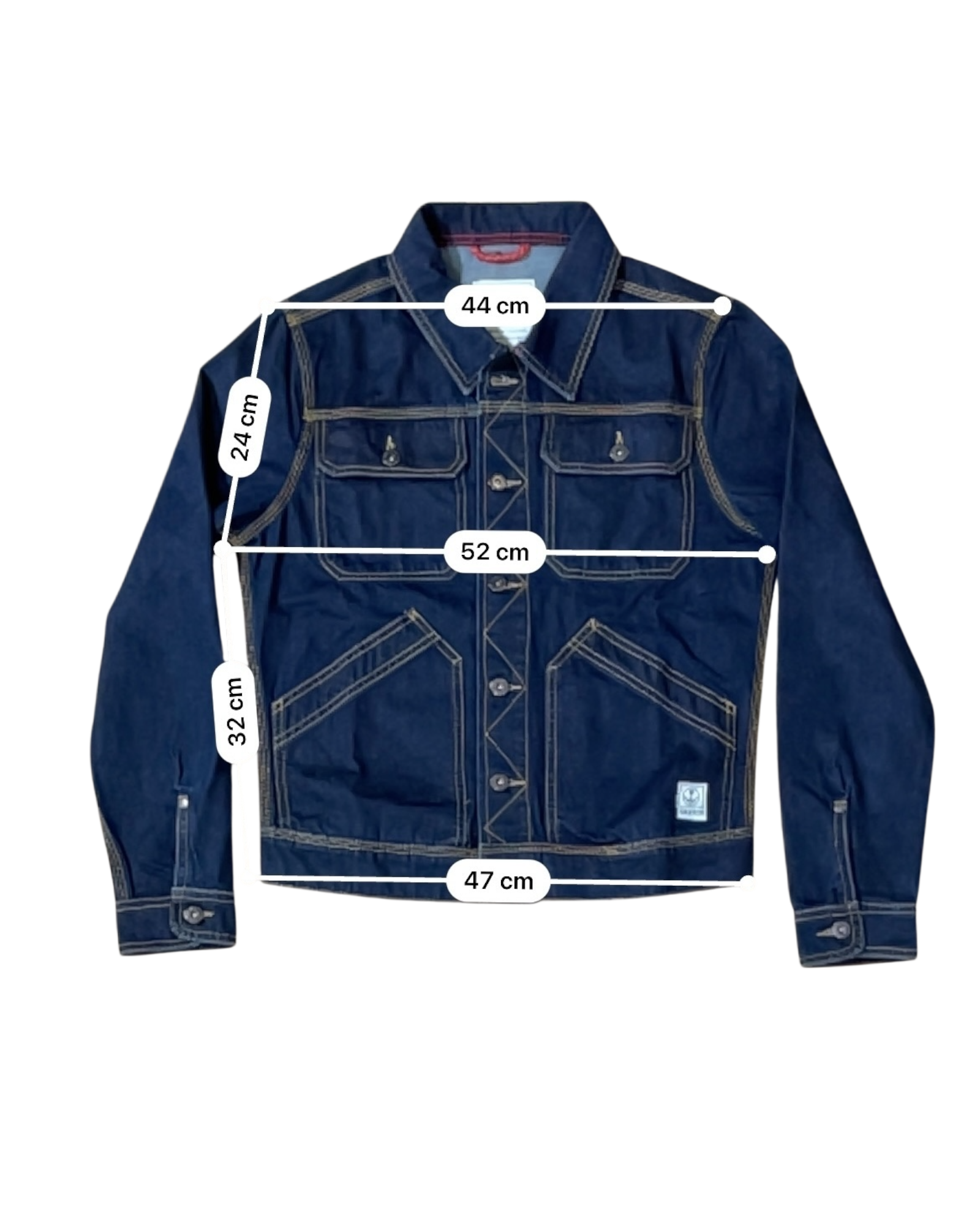 IRON & RESIN - VESTE BRUT JEAN - S
