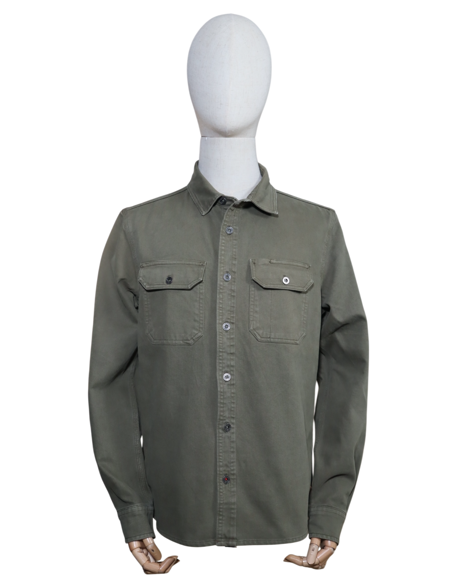 IRON & RESIN - SUR CHEMISE OLIVE - S