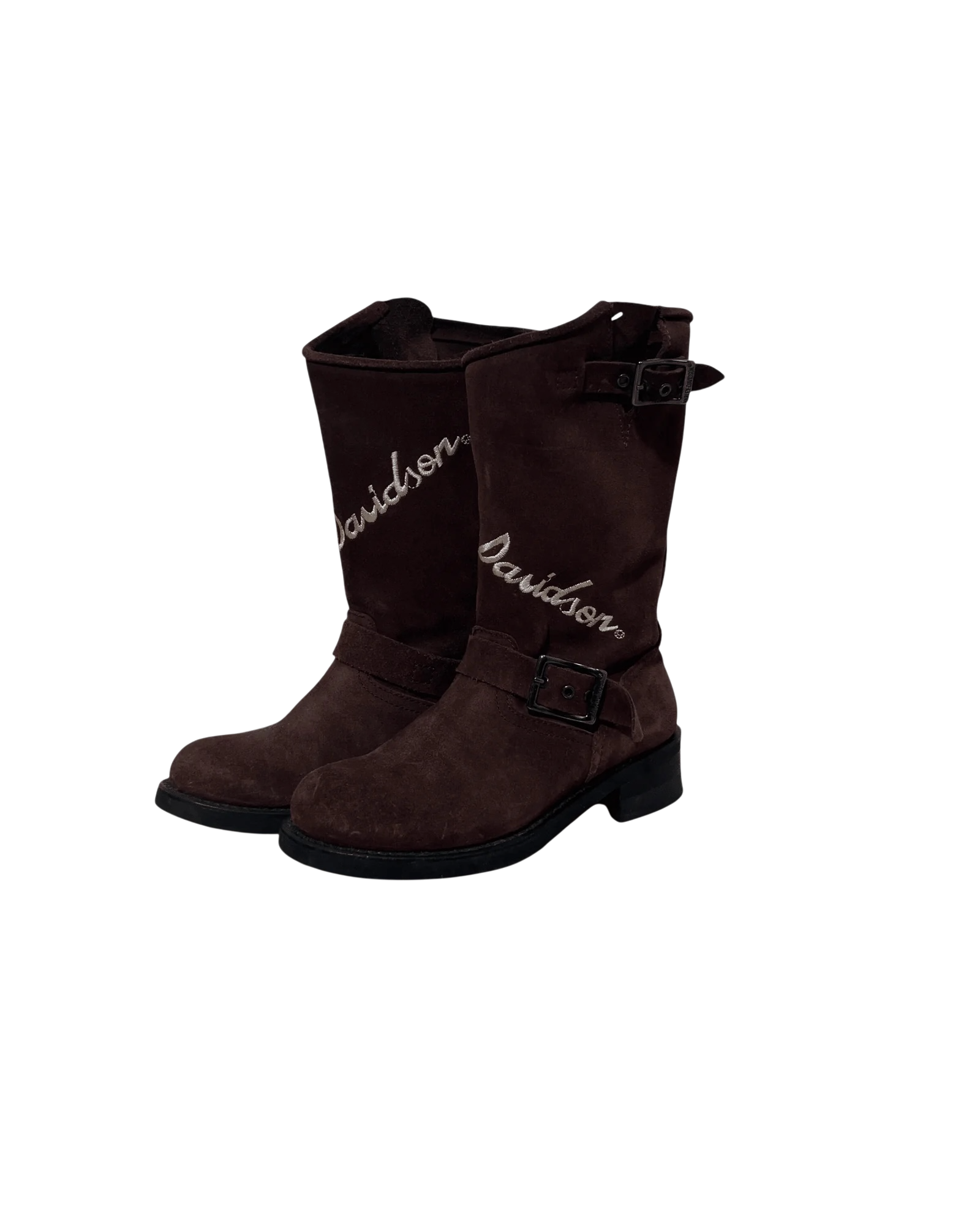 BOTTES HARLEY DAVIDSON NUBUCK MARRON 36 FEMME