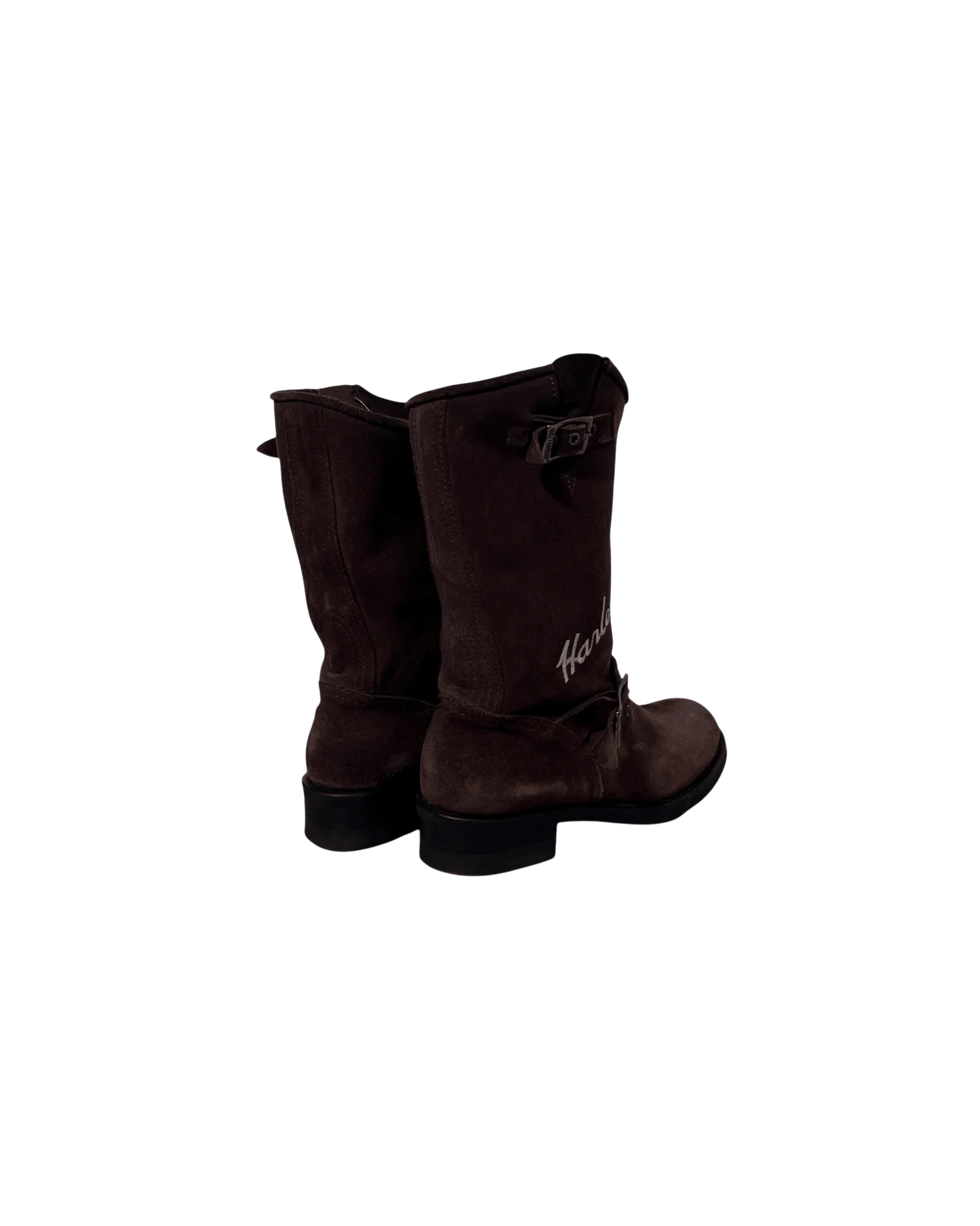 BOTTES HARLEY DAVIDSON NUBUCK MARRON 36 FEMME