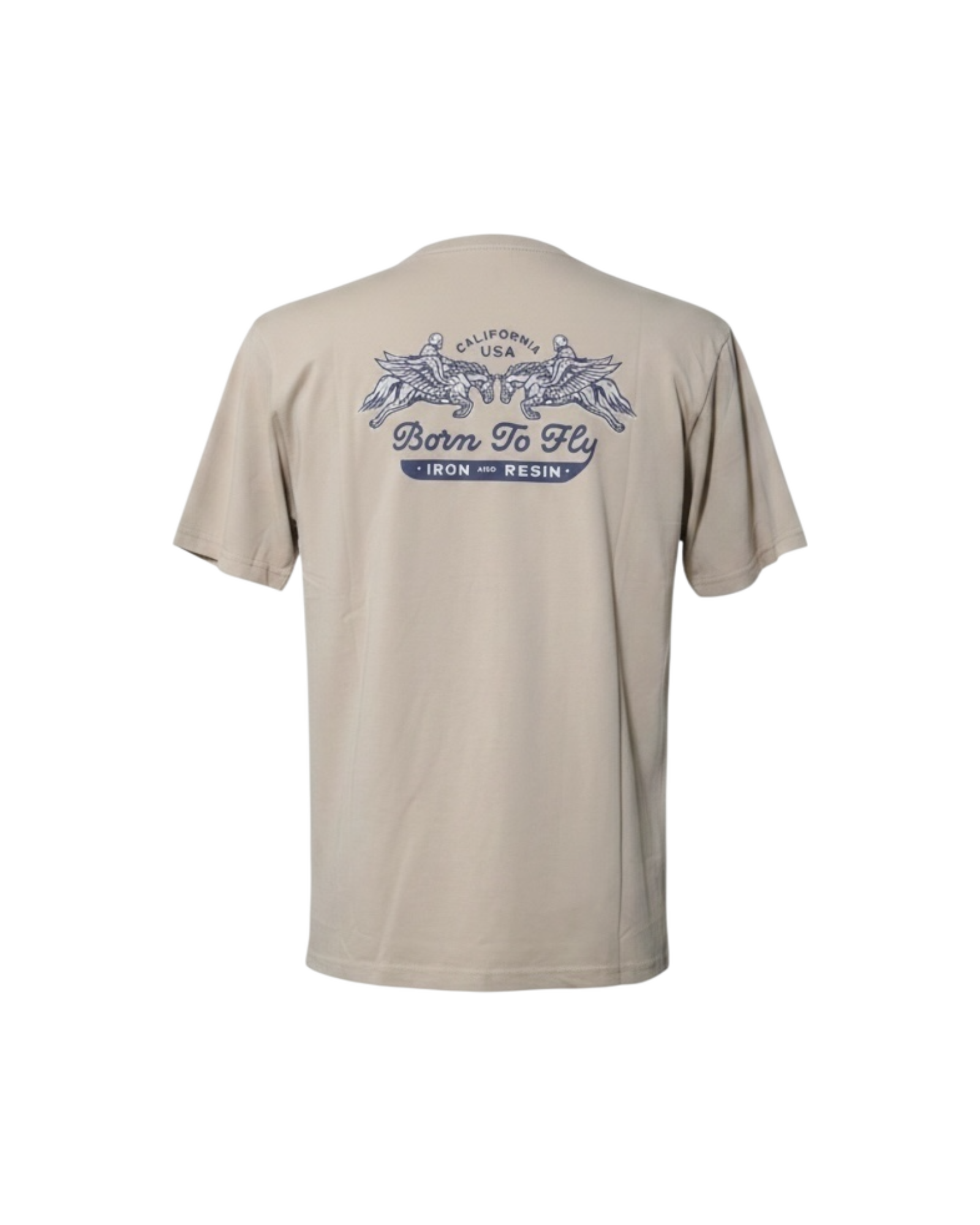 IRON & RESIN - T SHIRT BORN TO FLY
