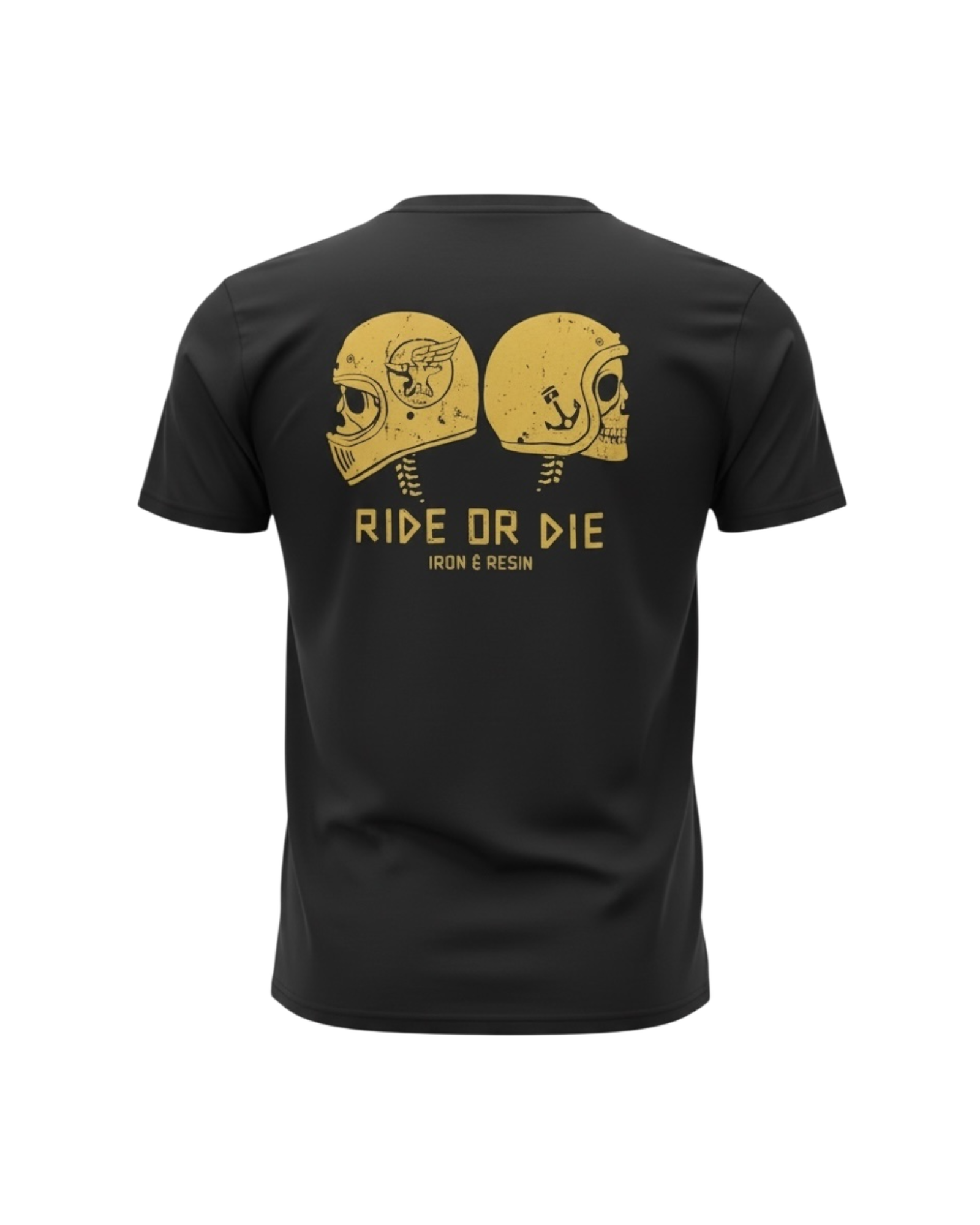 IRON & RESIN - T SHIRT RIDE OR DIE - XS