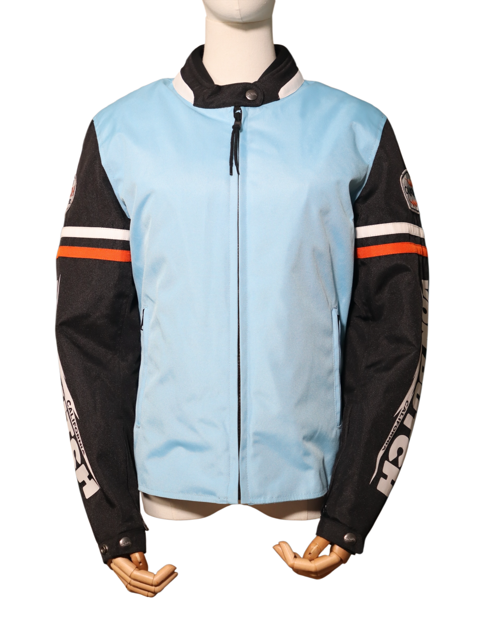 HELSTONS CALIFORNIA GIRL BLEU CIEL-NOIR - M