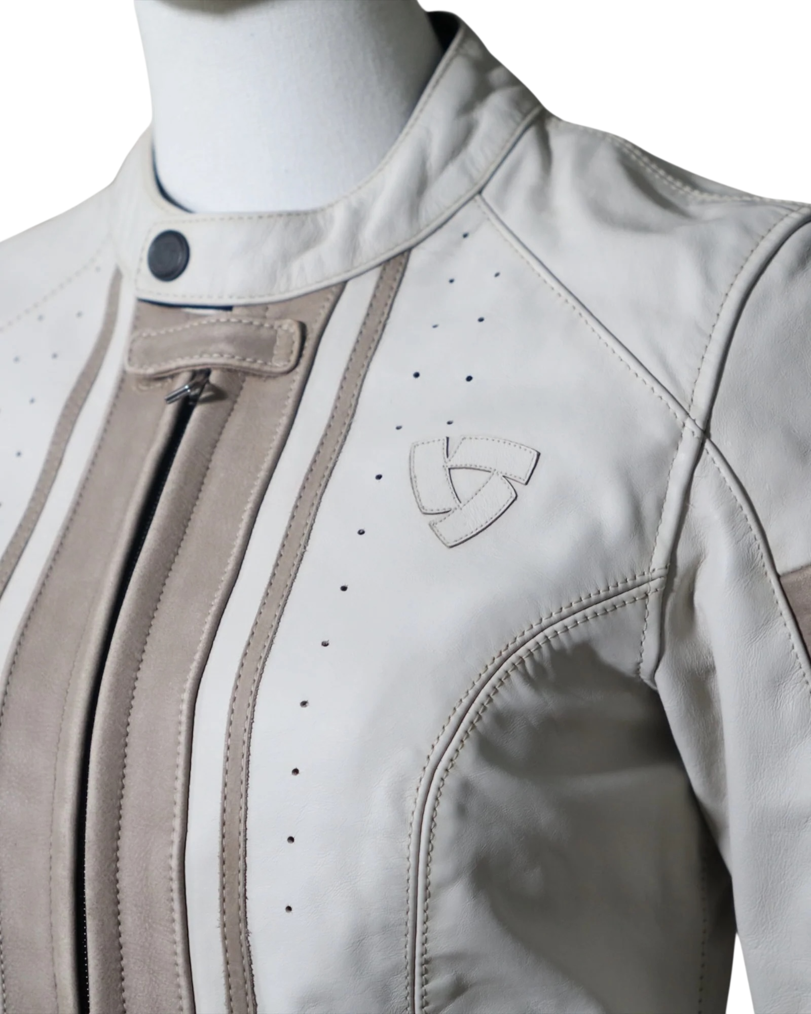 REVIT WHITE LEATHER S / 38