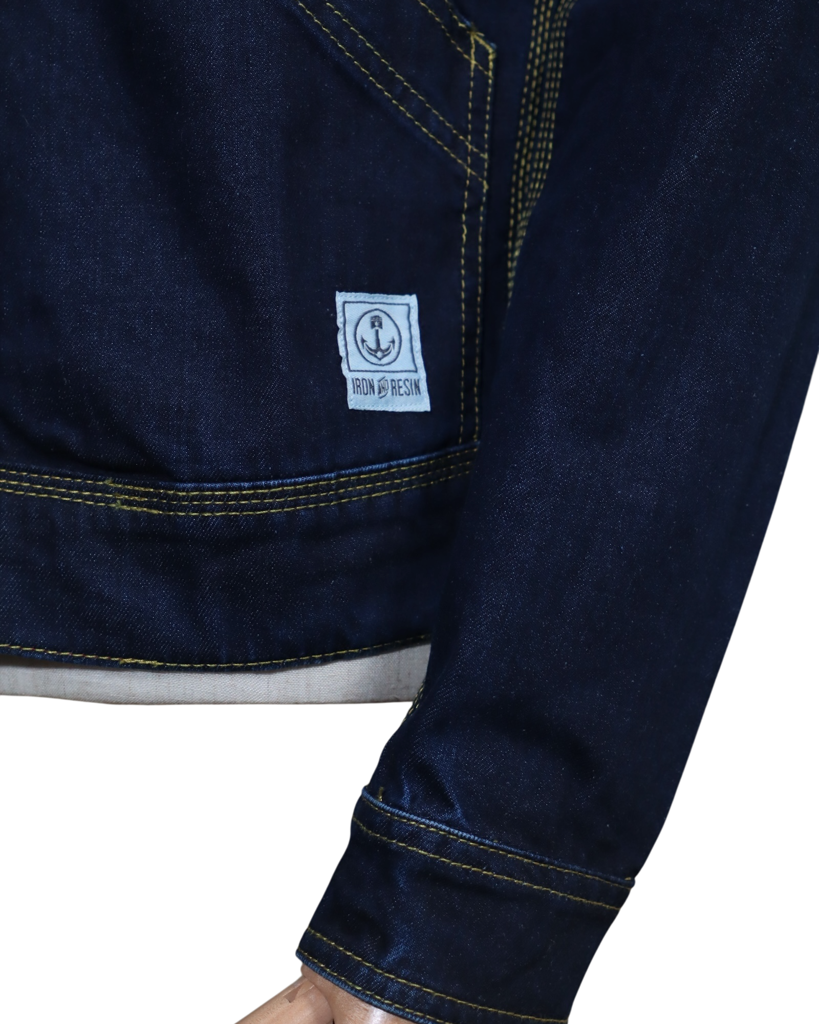 IRON & RESIN - VESTE BRUT JEAN - S