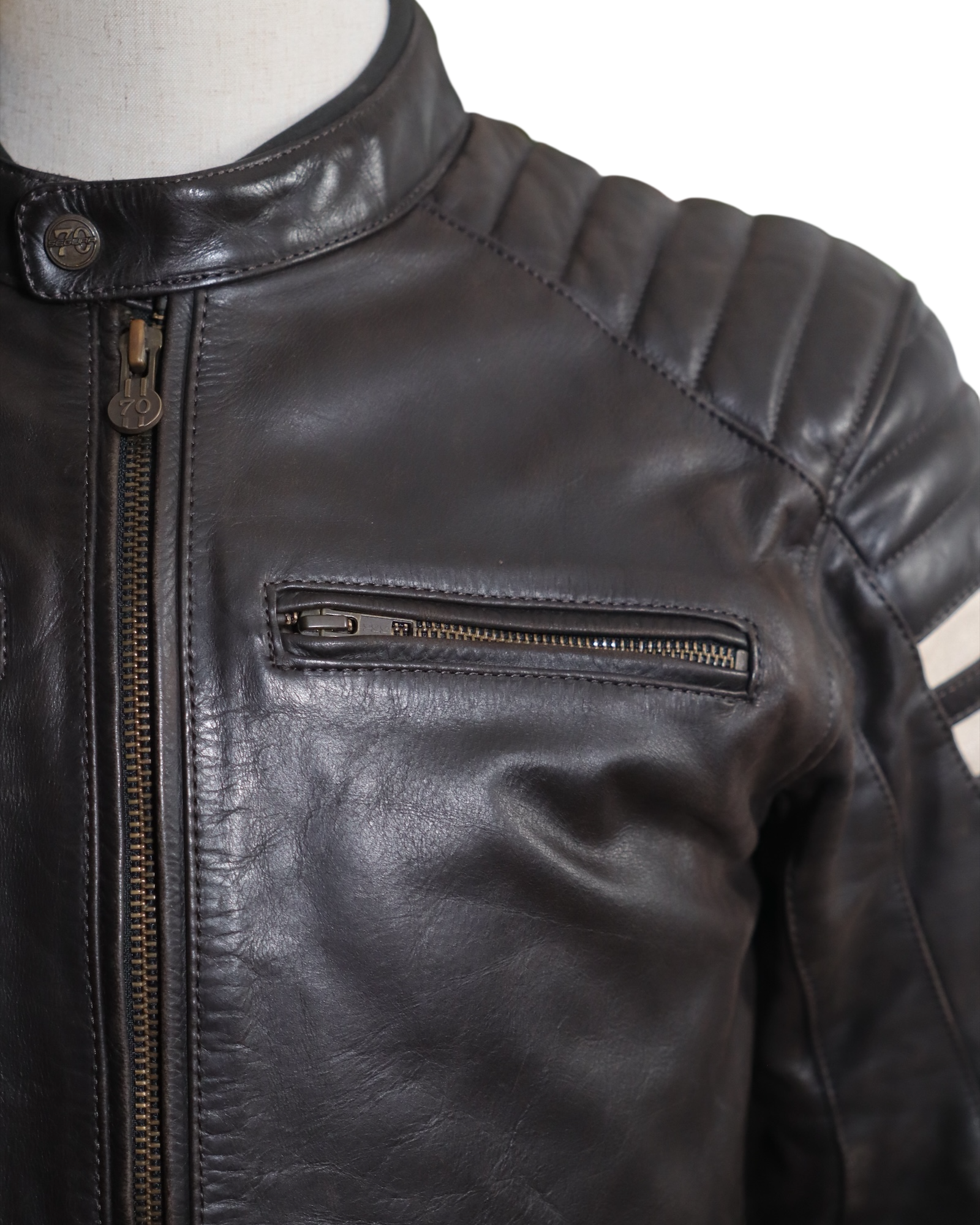 SEGURA STRIPE MARRON - M