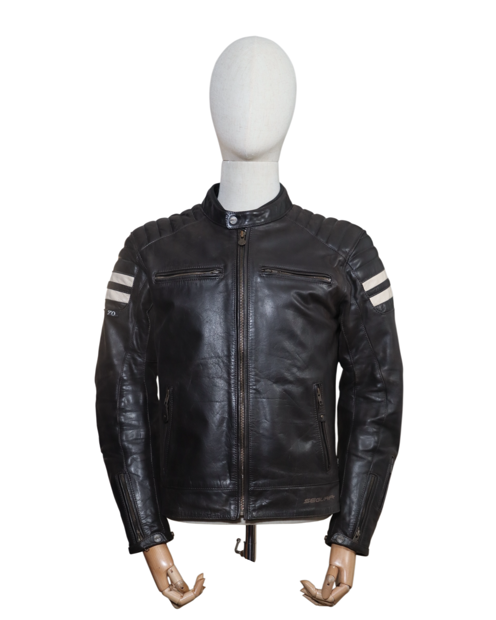 SEGURA STRIPE MARRON - M