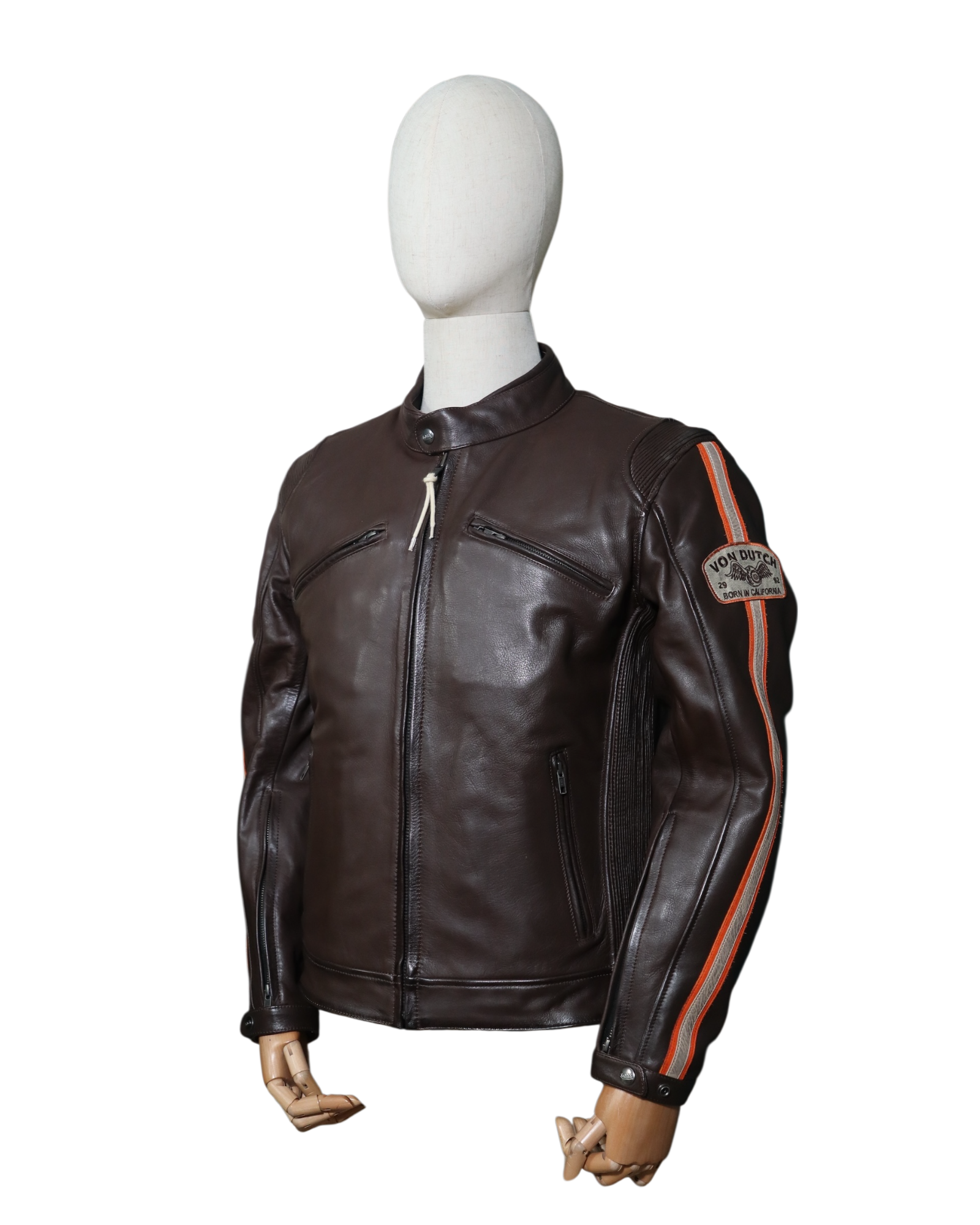 HELSTONS FAST CUIR MARRON - L