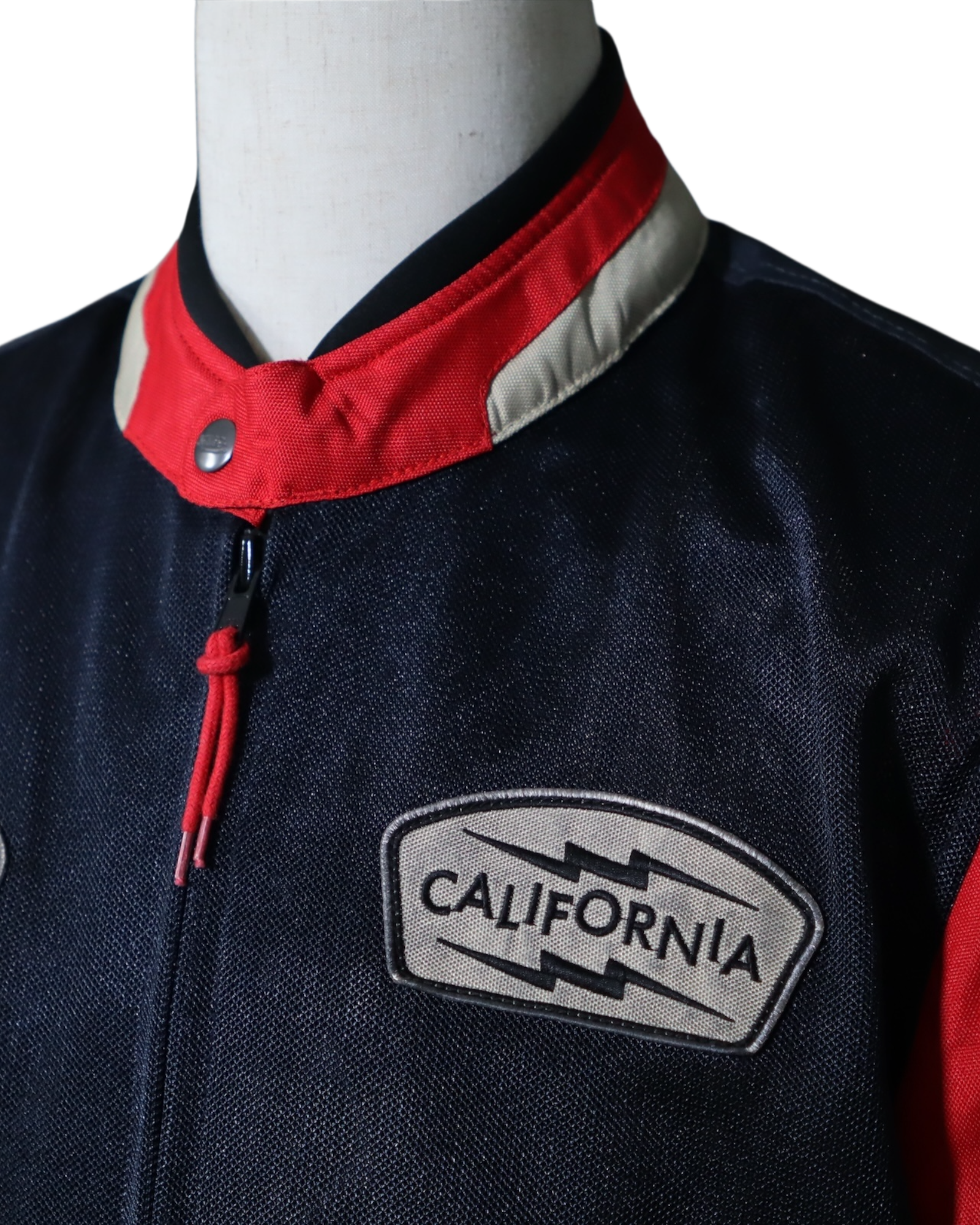 HELSTONS CALIFORNIA MEN TISSU BLEU-ROUGE - L