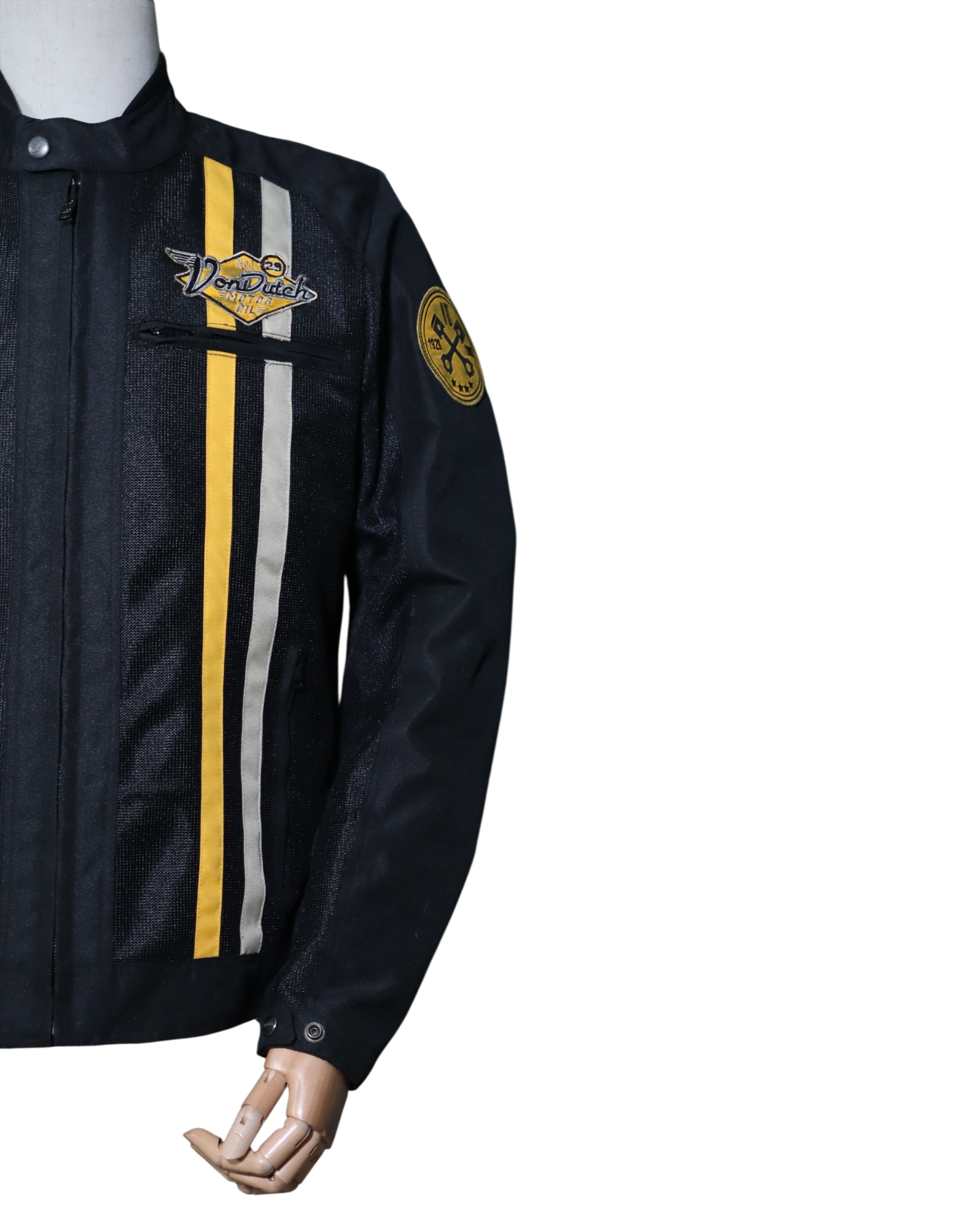 HELSTONS SPEED RACER AIR T-MESH NOIR - L