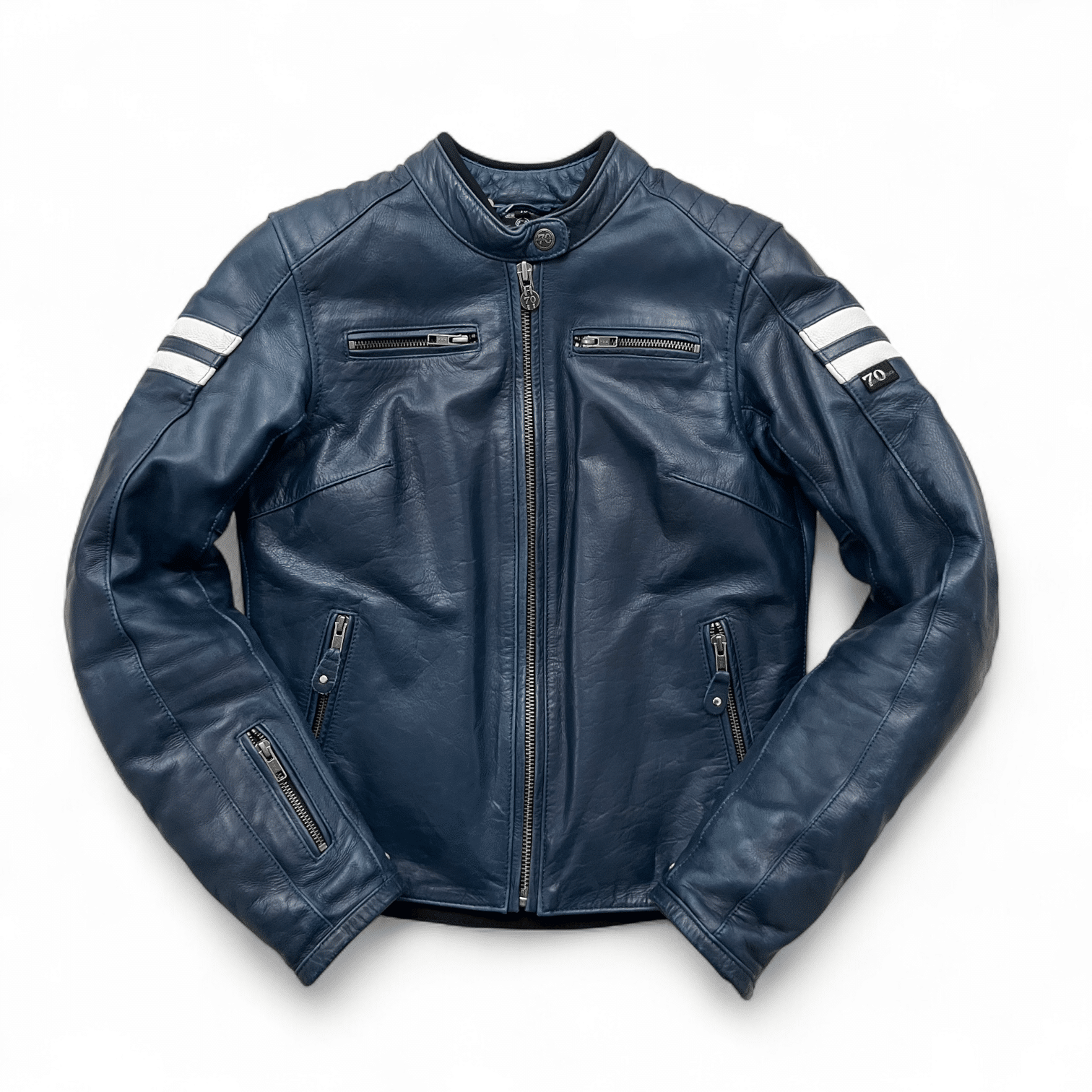 SEGURA RETRO XS/T0 BLEU - Femme - blouson seconde main