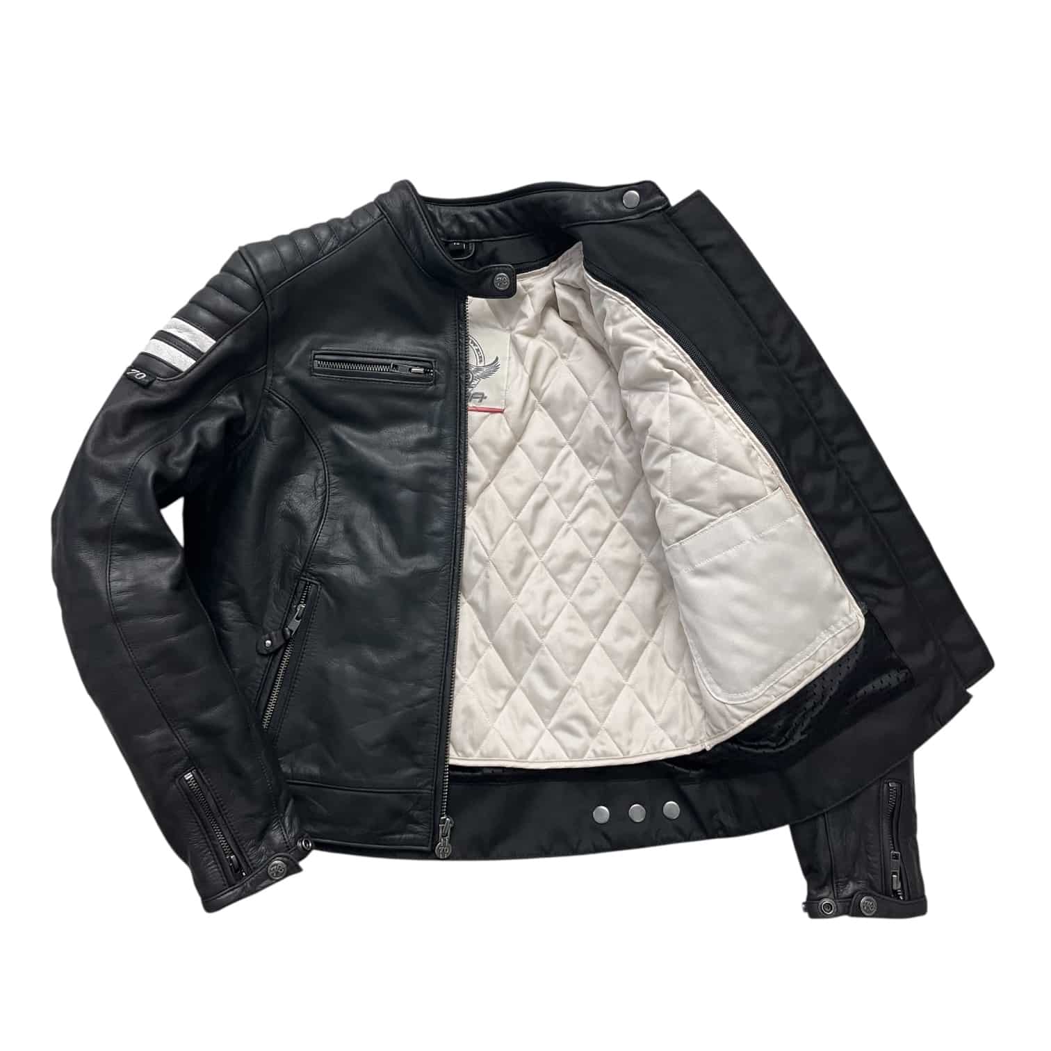 SEGURA STRIPE L - Femme - blouson seconde main