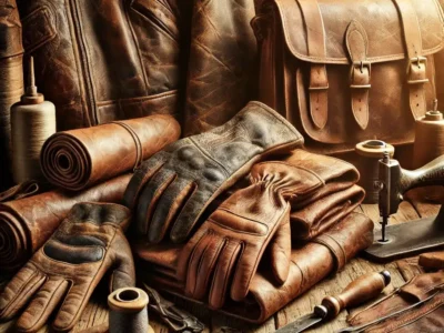 Gants cuir renové