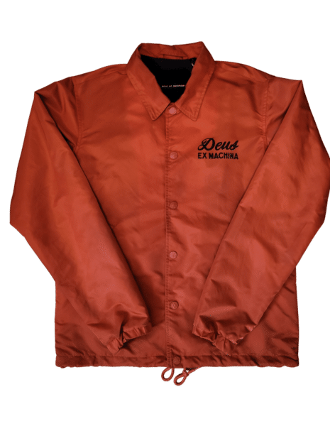 Veste Deus Ex Machina orange homme taille s