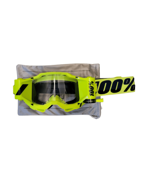 masque moto 100% avec roll off
