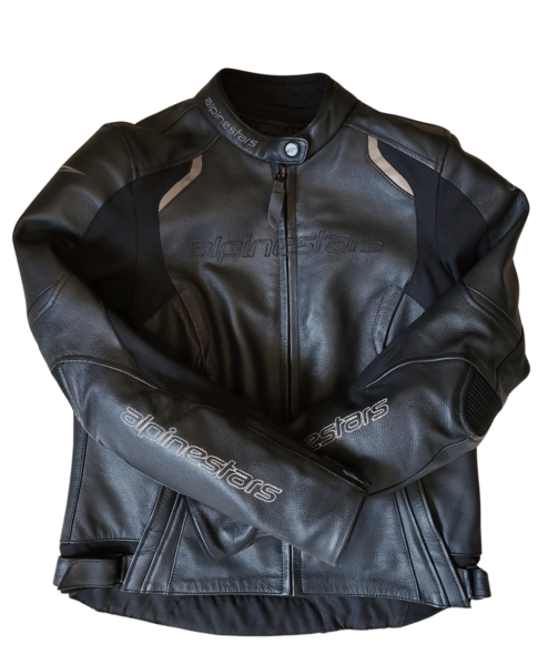 blouson alpinestars femme m cuir moto reconditionné