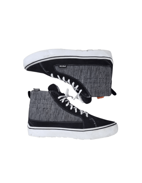 basket moto reconditionné tcx taille 42 noir et grise