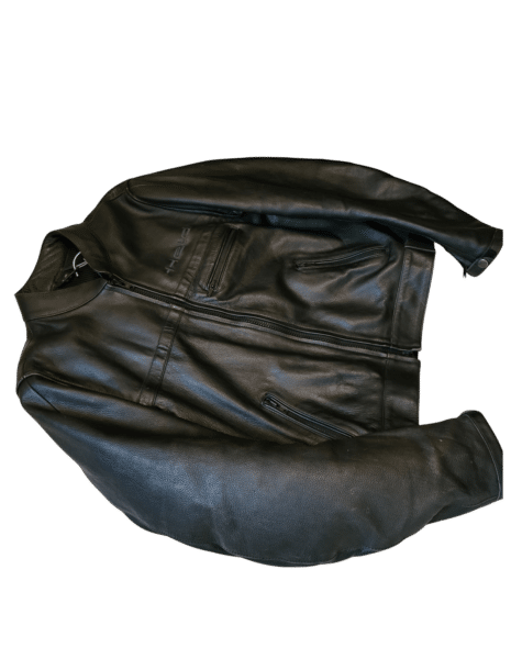 Blouson moto cuir Held noir homme m avec emplacements pour protections